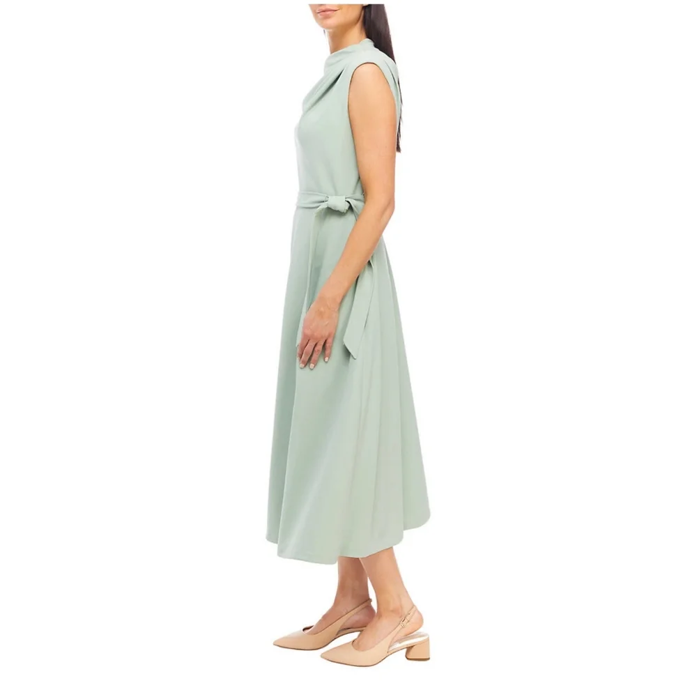 NWOT Calvin Klein Size 10 Green Dress - Picture 4 of 5